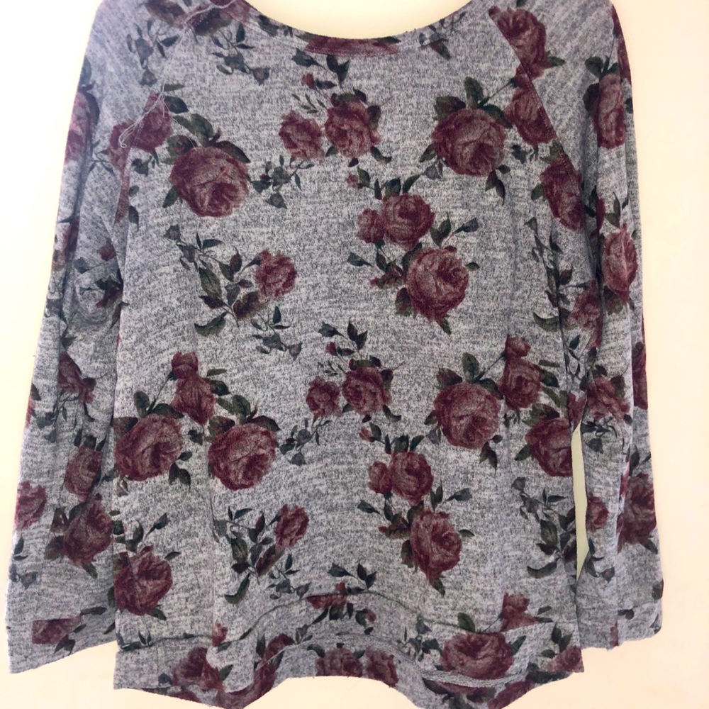 Floral Sweater